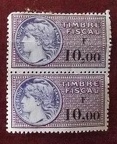 timbres fiscal 10francs 446 002