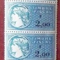 timbres fiscal 2francs 688 002