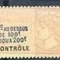 timbres fiscaux diverses valeurs franc 040a