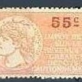 timbres fiscaux diverses valeurs franc 055a