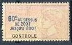 timbres fiscaux diverses valeurs franc 080a
