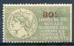 timbres fiscaux diverses valeurs franc 080b