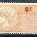 timbres fiscaux diverses valeurs franc 400a
