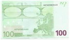 100 euro S07655853445
