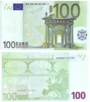 100 euro S25681112197