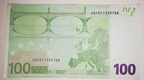 100 euro U01011339788