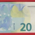 20 euro UB6200003738
