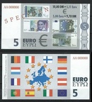 5 euro AA 000000 978dm