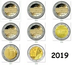 euro commemoratives 2019