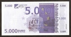 euro fictif 5000 556 001