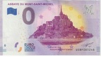0 euro abbaye du mont saint michel UEBF085246
