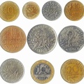 lot pieces francs 10f 10c f