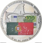 100 euro commemorative 320 001 01 01 2002