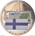 100 euro commemorative 574 001 01 01 2002