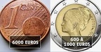 2 euro 1 cent fautee