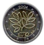 2 euros-finlandais-2004-elargissement-de-l-ue-piece-vaut-environ-60-euros