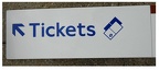plaque tickets london underground