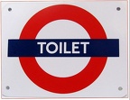 plaque toilet type underground londres