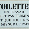 plaque toilettes humour 1
