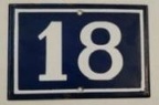 plaque 018 018