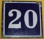 plaque 020 012