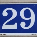 plaque 029 009