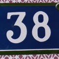 plaque 038 008