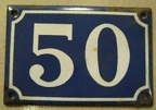 plaque 050 007