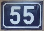 plaque 055 013