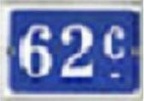 plaque 062 154c