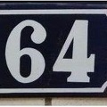 plaque 064 008
