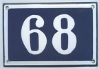 plaque 068 002
