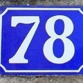 plaque 078 007