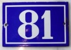 plaque 081 010