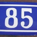 plaque 085 002