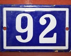 plaque 092 006