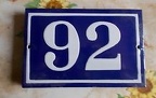 plaque 092 007