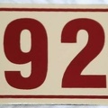 plaque 092 031