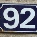 plaque 092 231