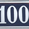 plaque 100 001