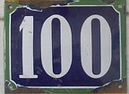 plaque 100 003