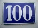 plaque 100 004