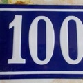 plaque 100 005