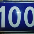 plaque 100 007