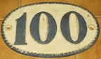 plaque 100 050