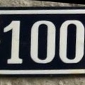 plaque 100 231