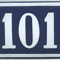 plaque 101 001