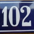 plaque 102 005
