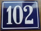plaque 102 005