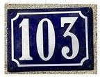 plaque 103 003